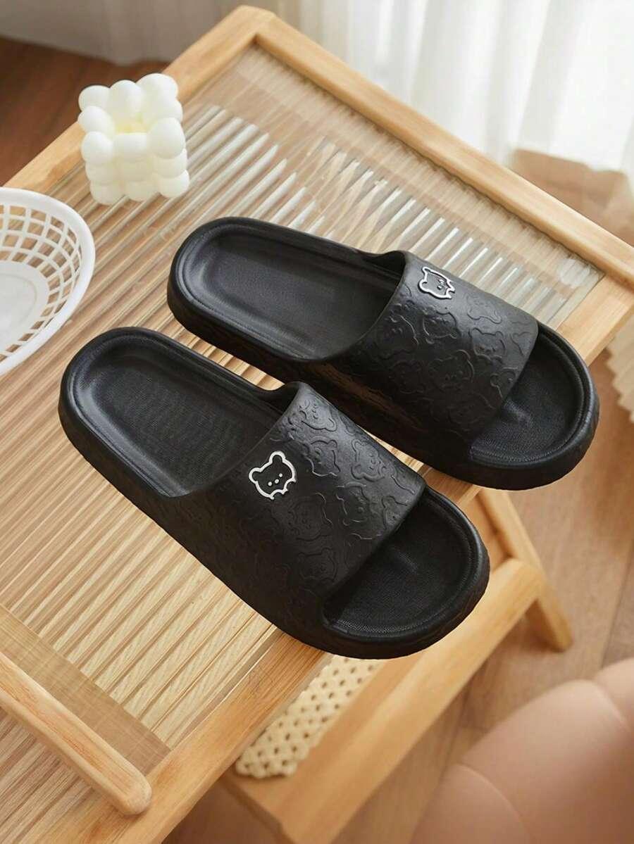 SHEIN CZARNE KLAPKI CASUAL S06__40,5-41