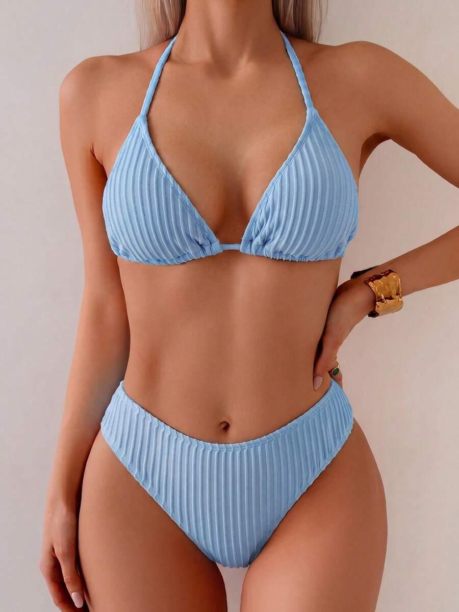 SHEIN DWUCZĘŚCIOWY STRÓJ KĄPIELOWY S09__S