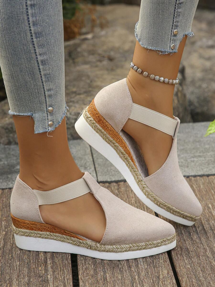 SHEIN BEŻOWE ESPADRYLE SZPIC S06__39