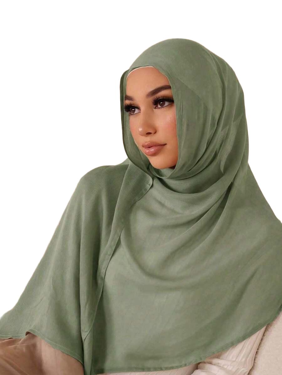 SHEIN ZIELONA CHUSTA HIDŻAB S07