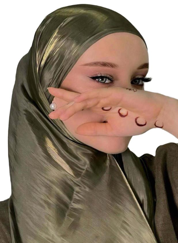SHEIN ZIELONA CHUSTA HIDŻAB S07