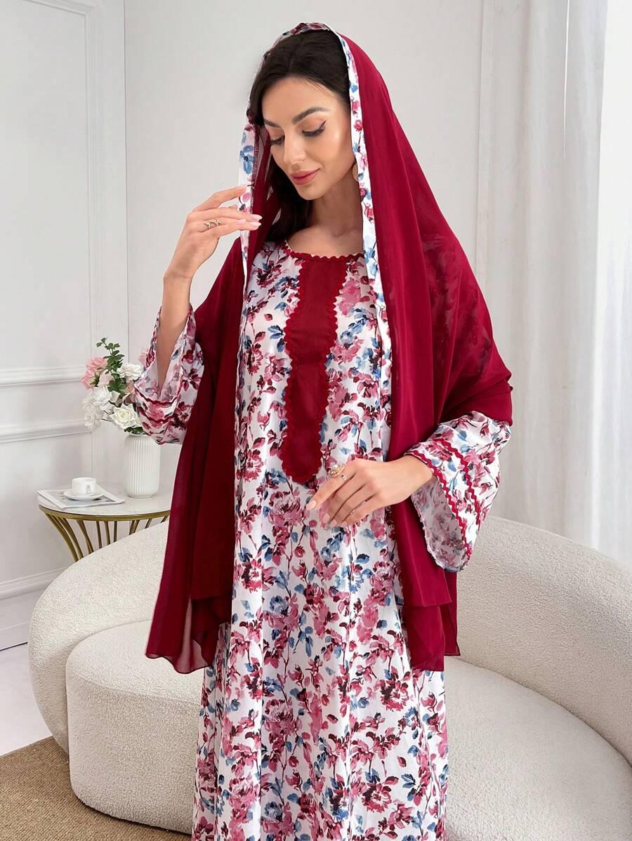 SHEIN SUKIENKA DŁUGI RĘKAW S06__L