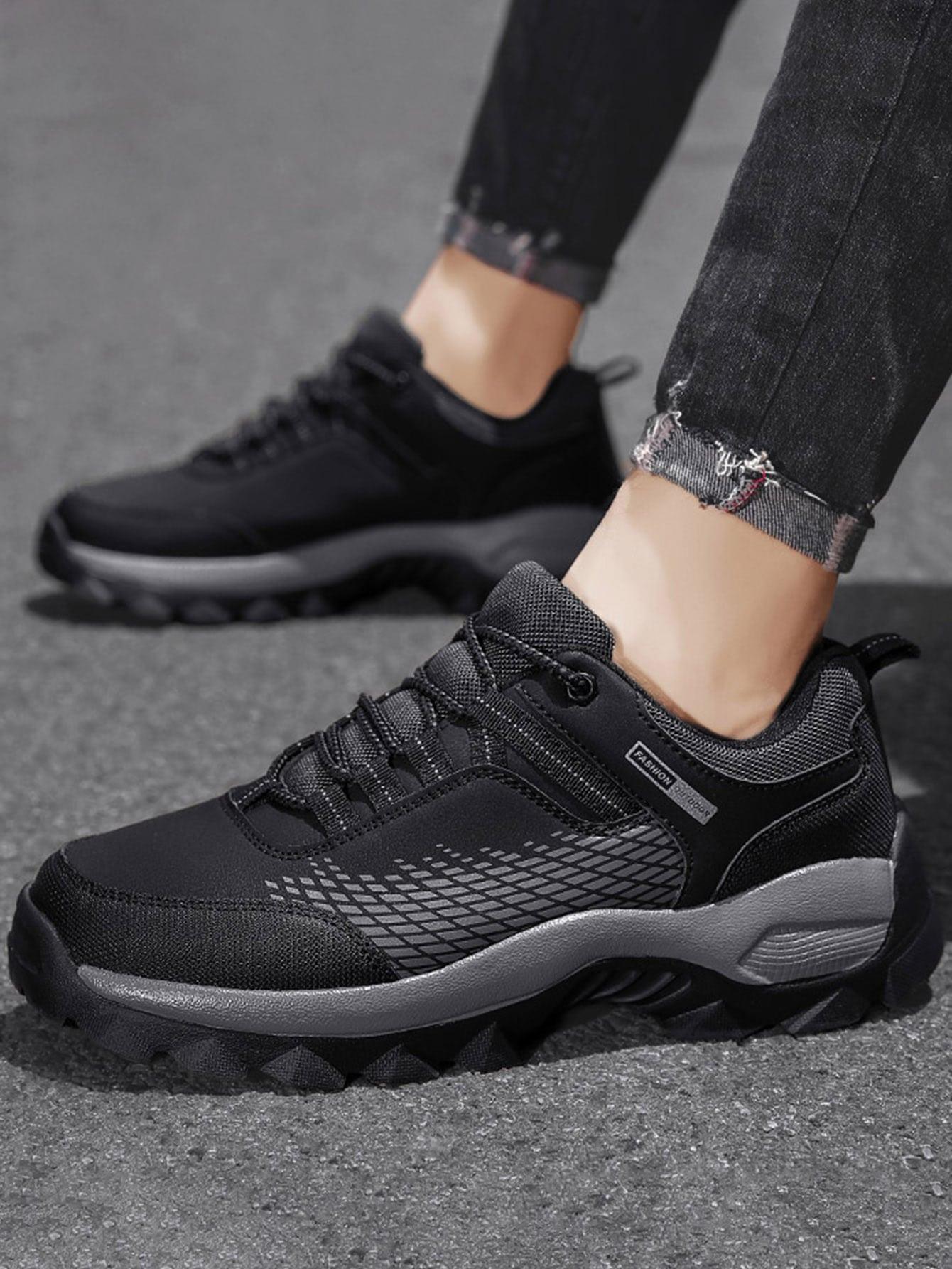 SHEIN CZARNE BUTY SPORTOWE S06__41