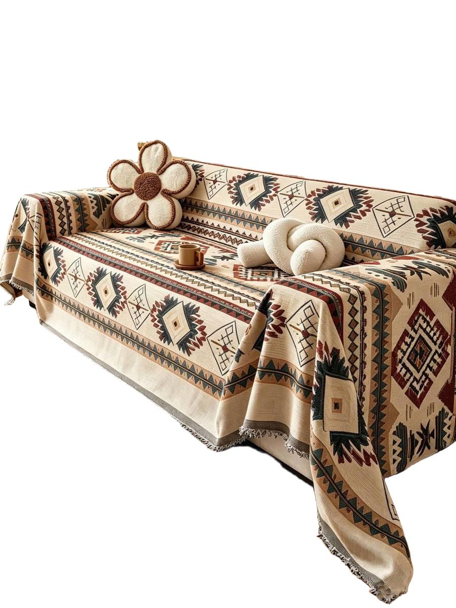 SHEIN NARZUTA NA SOFĘ WZÓR S07__130X180