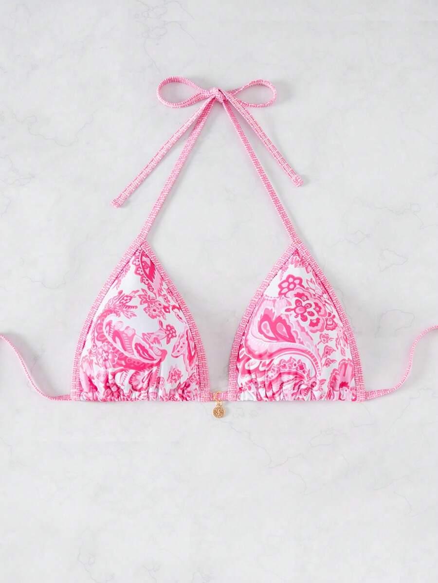 SWIM VCAY RÓŻOWA GÓRA OD BIKINI WZÓR S09__XS