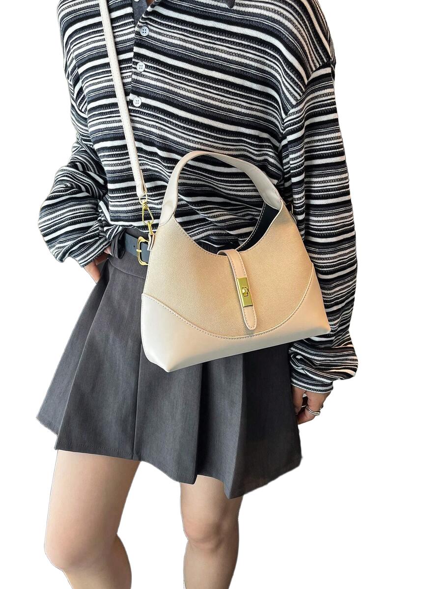 SHEIN BEŻOWA TOREBKA NA RAMIĘ S07__23X13