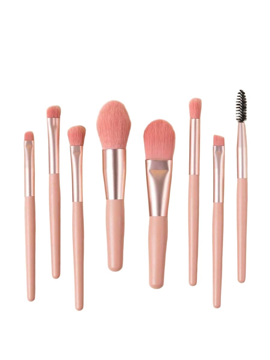 SHEIN ZESTAW MINI PĘDZLI DO MAKIJAŻU 8-PACK S07
