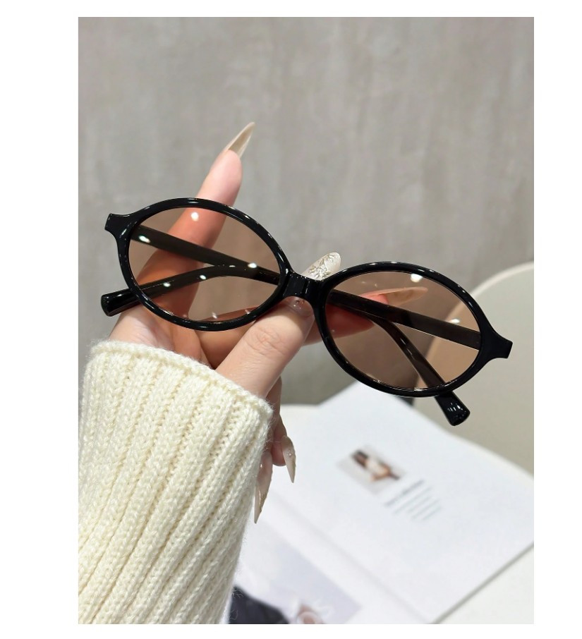 SHEIN CZARNE OKULARY PRZECIWSŁONECZNE S07