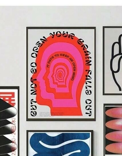 SHEIN PLAKAT NA ŚCIANĘ S07__30X40CM