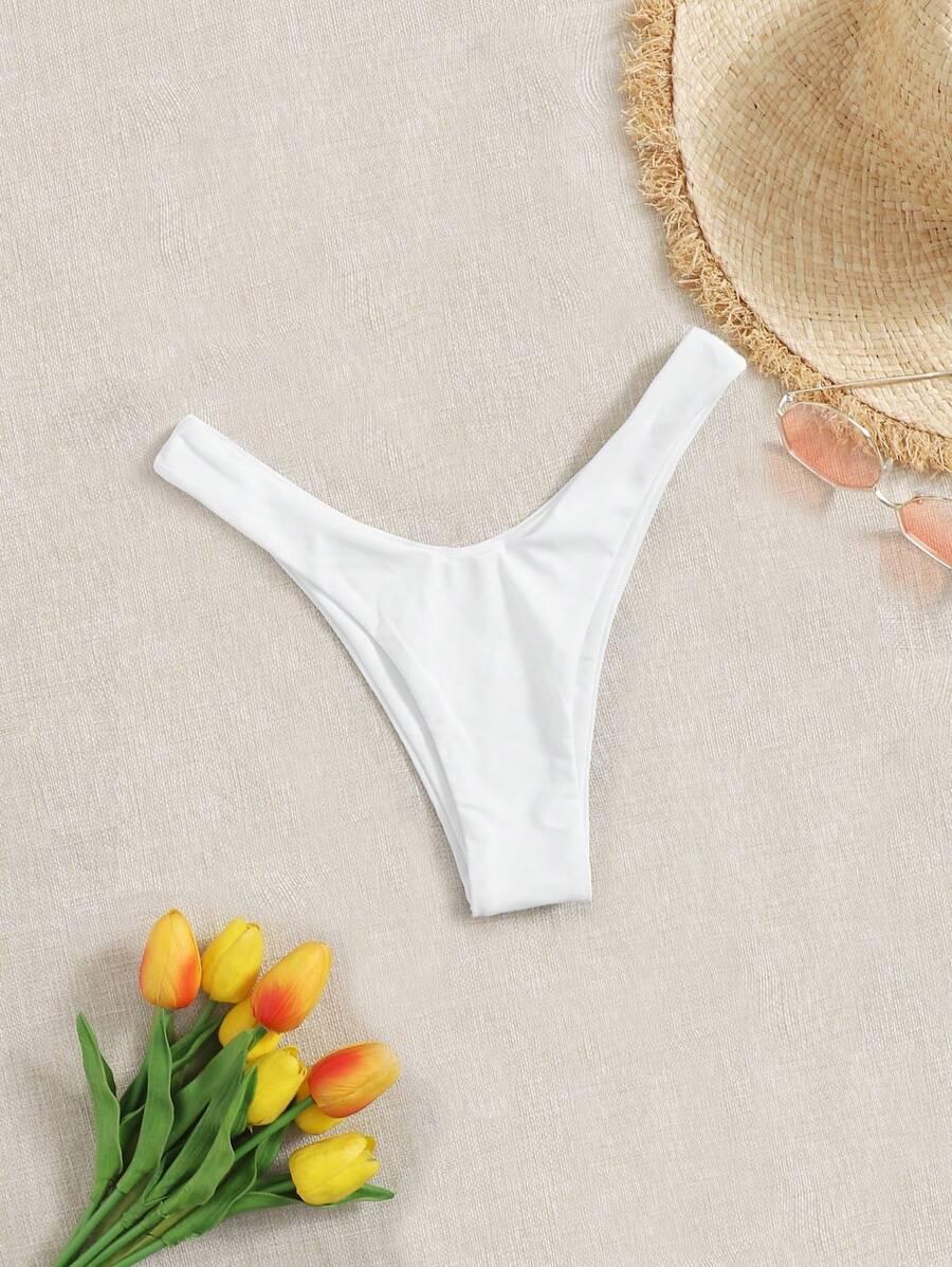 SWIM BASICS BIAŁY DÓŁ OD BIKINI S09__S