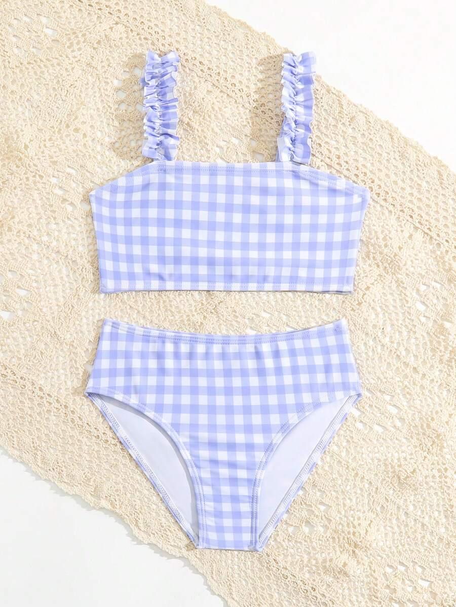 SHEIN DWUCZĘŚCIOWY STRÓJ KĄPIELOWY S09__110-116