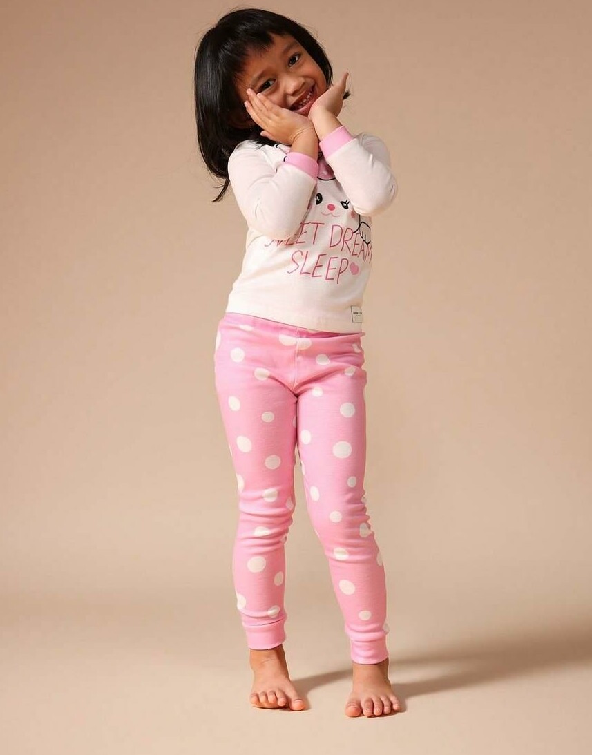 SUMWON PIŻAMA KOMPLET LEGGINSY BLUZKA PK01__110/116