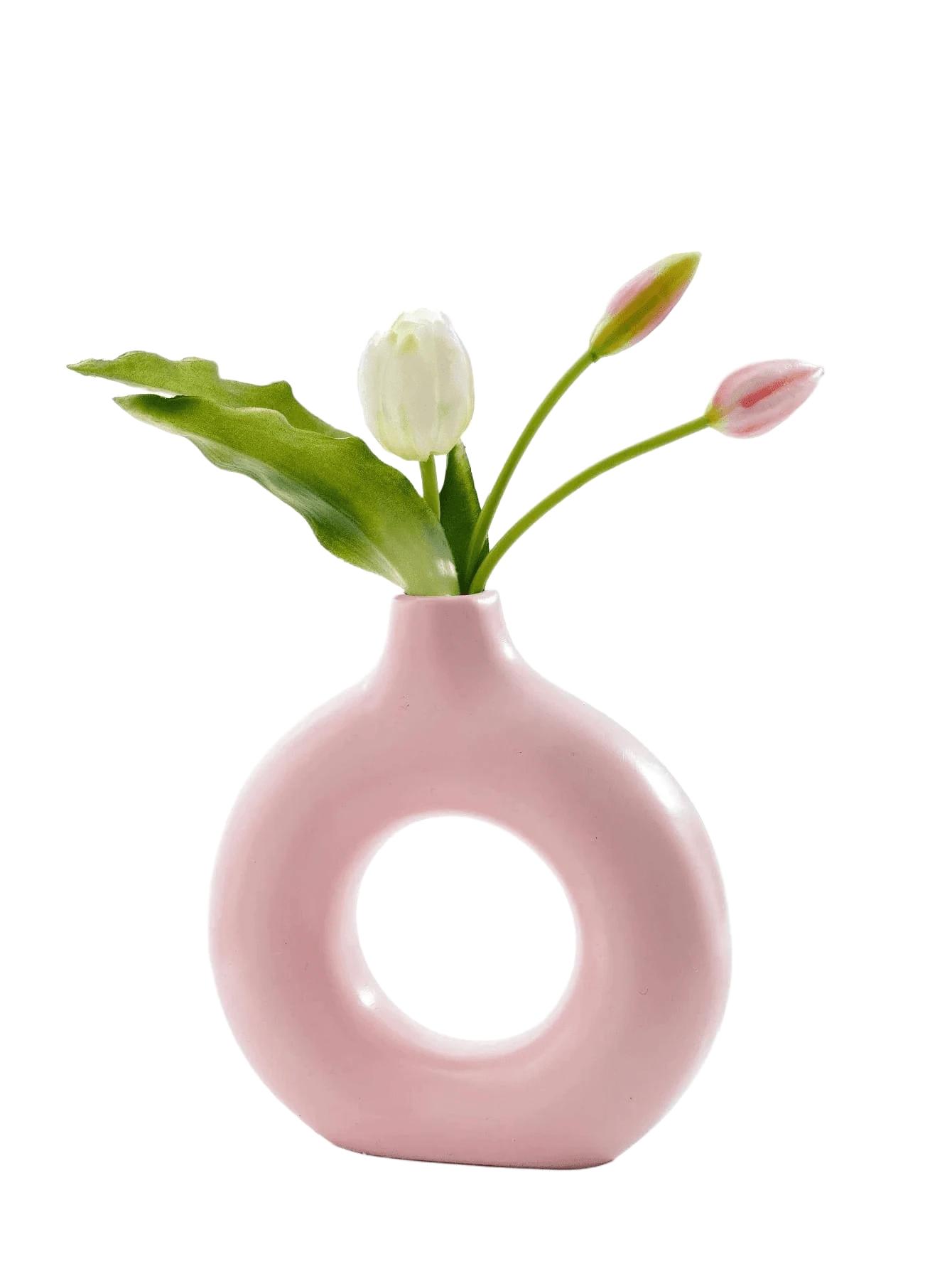 SHEIN RÓŻOWY WAZON NA KWIATY 3-PACK S07__15X19,5