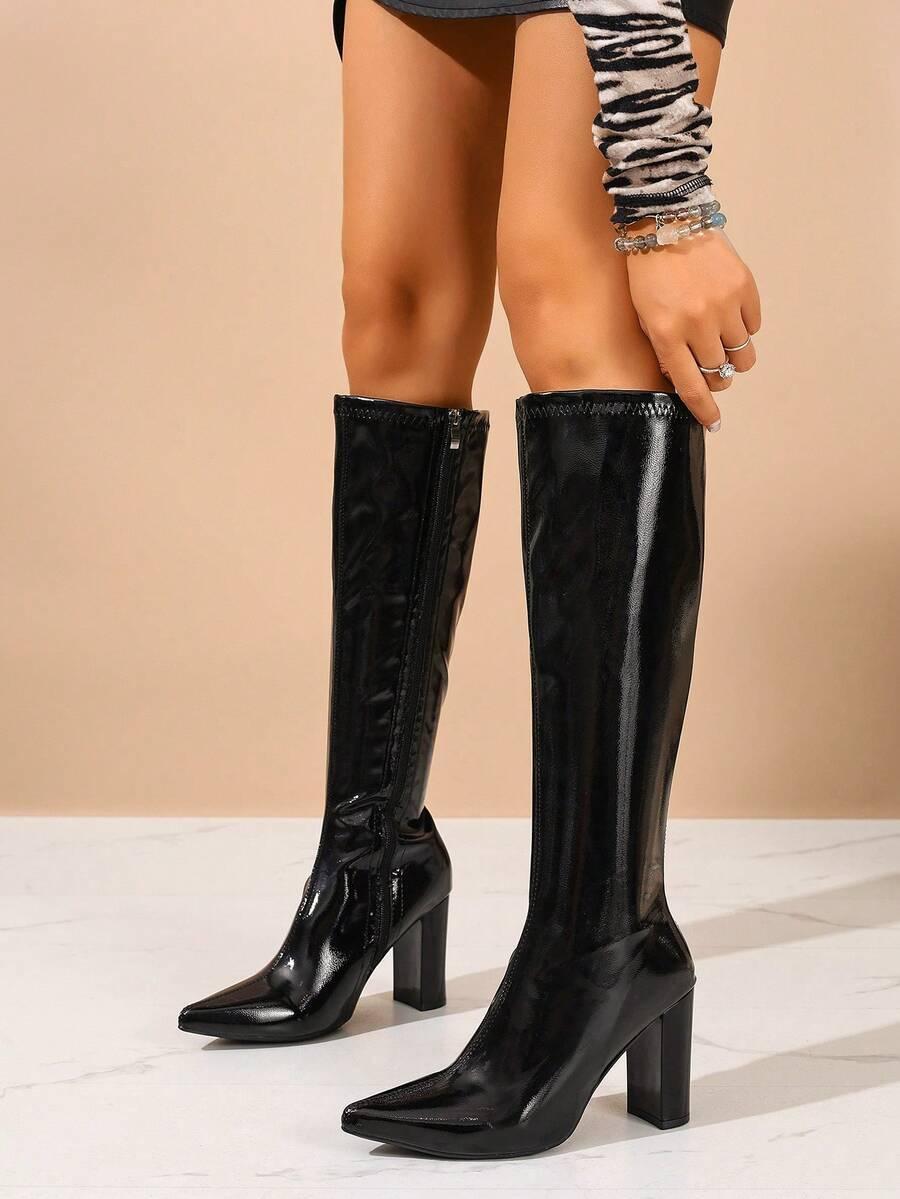 SHEIN CZARNE KOZAKI OBCAS W01__39