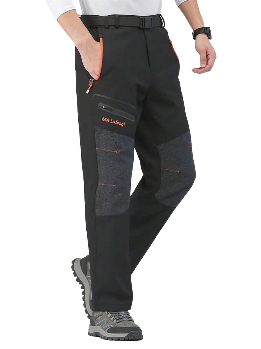SHEIN CZARNE SPODNIE ZAMEK S06__XL
