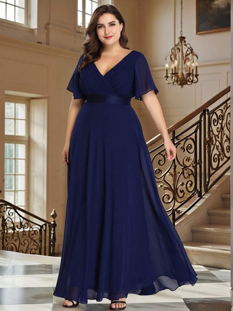 EVERPRETTY GRANATOWA MAXI SUKIENKA S06__48