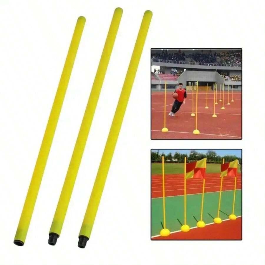 SHEIN SŁUPKI DO TRENINGU PRZESZKÓD 3 SZT S07__50CM