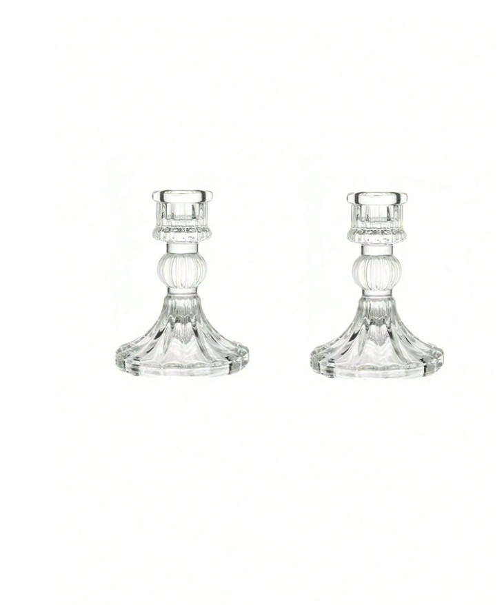 SHEIN SZKLANE ŚWIECZNIK 4-PACK S07