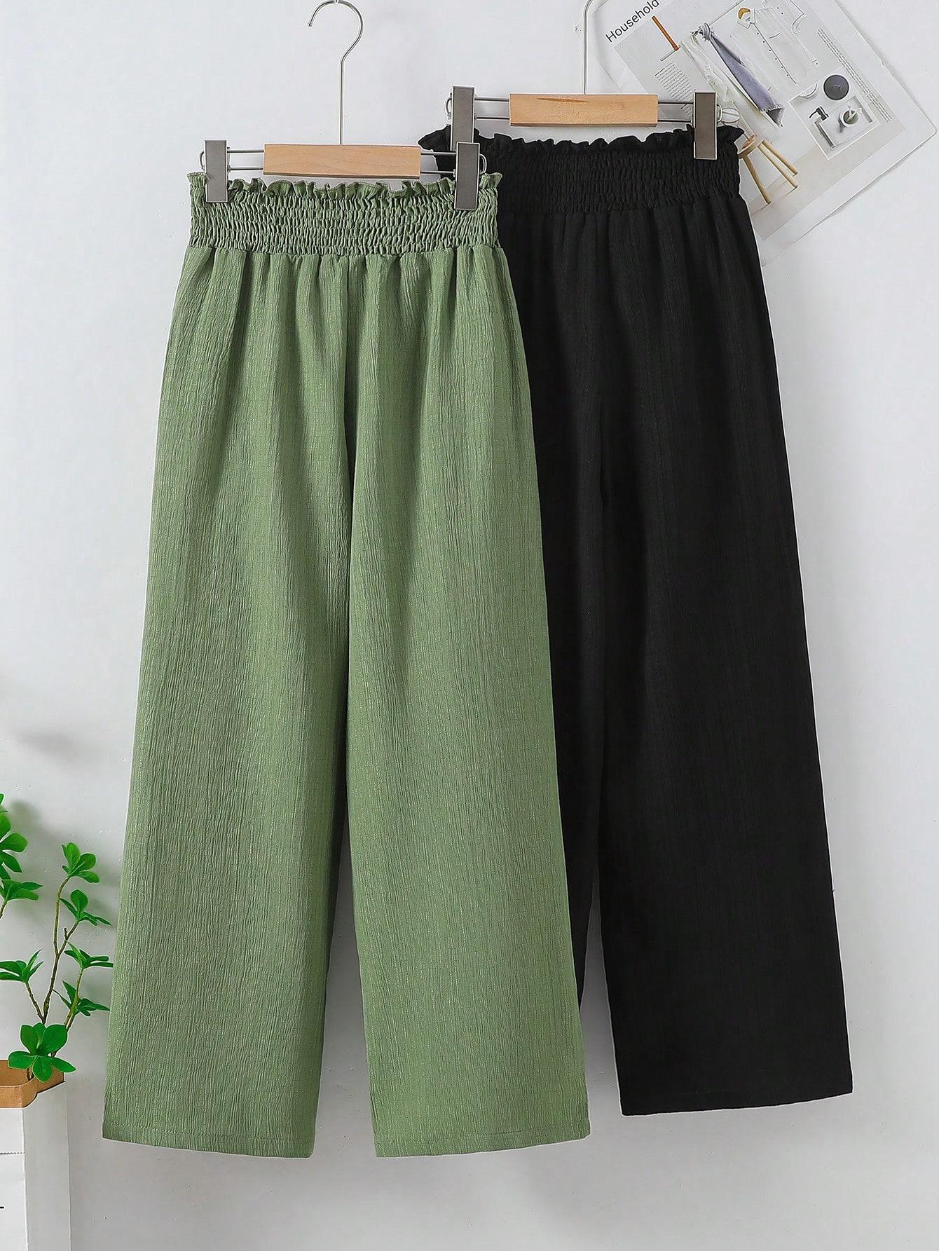 SHEIN SPODNIE CASUAL 2-PACK S06__128-134