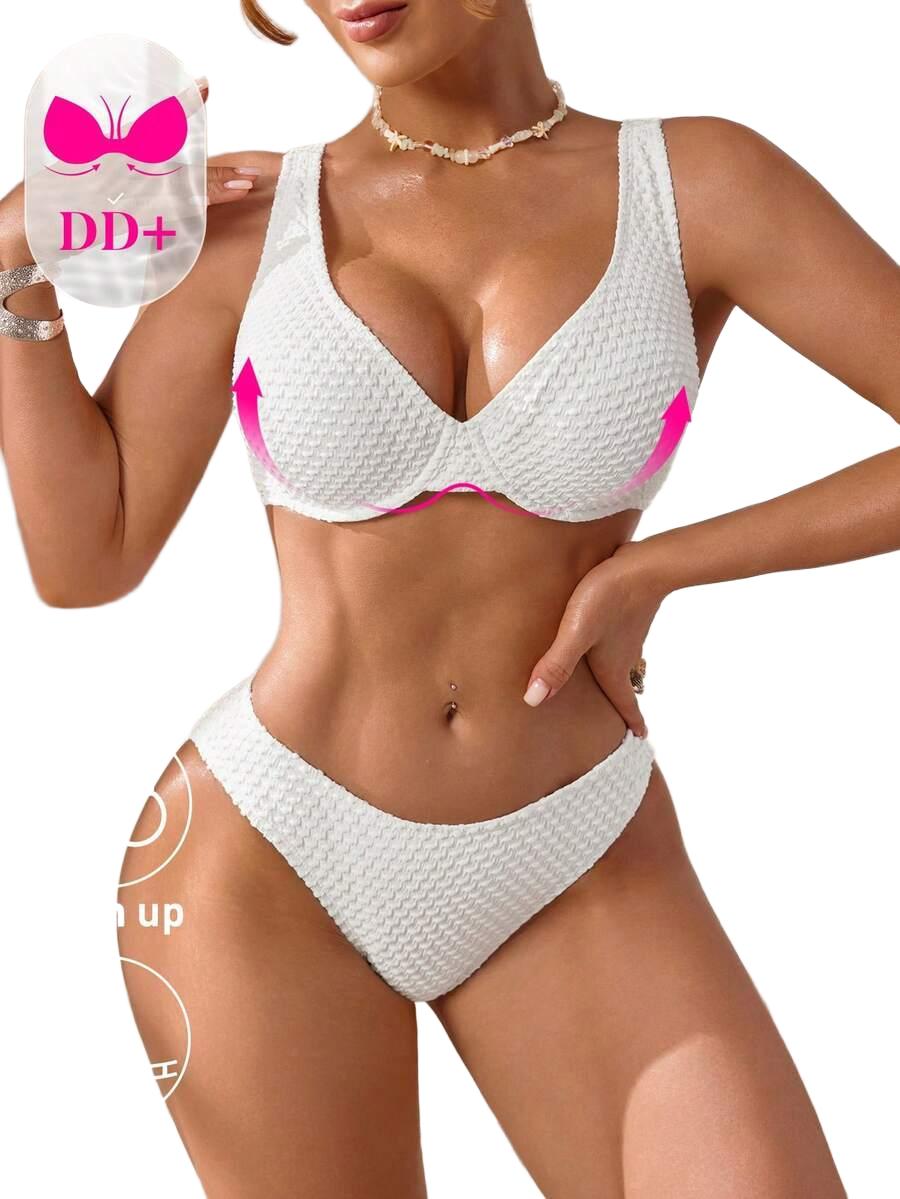 SWIM DD+ DWUCZĘŚCIOWY STRÓJ KĄPIELOWY S09__90E/XL