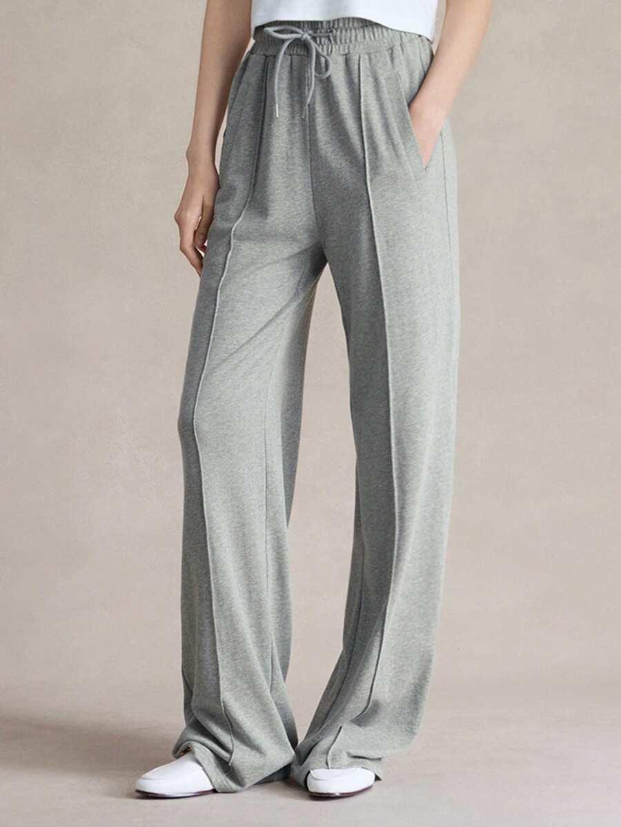 BRIARWYN SZARE SPODNIE DRESOWE PRZESZYCIA PK01__M