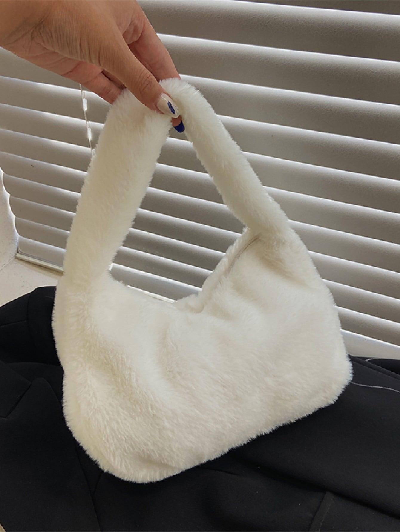 SHEIN BIAŁA TOREBKA MIŚ S07__25X16