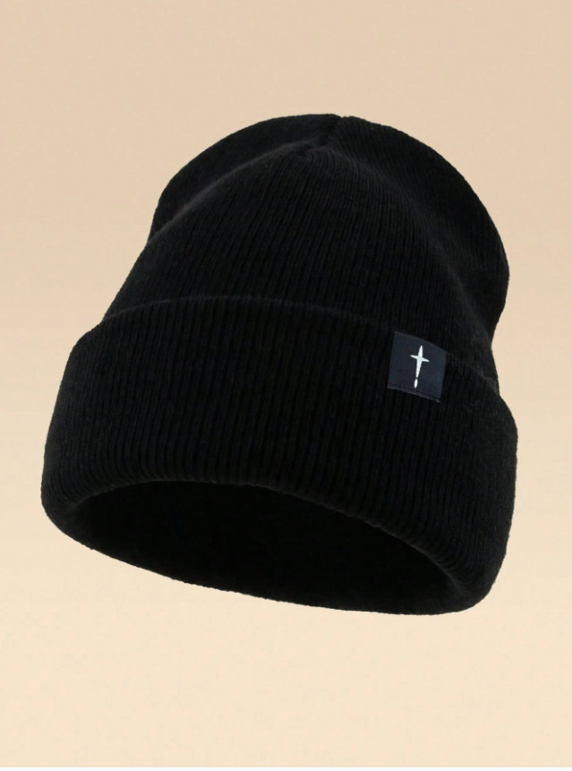 SHEIN CZARNA CZAPKA BEANIE W01__56/58