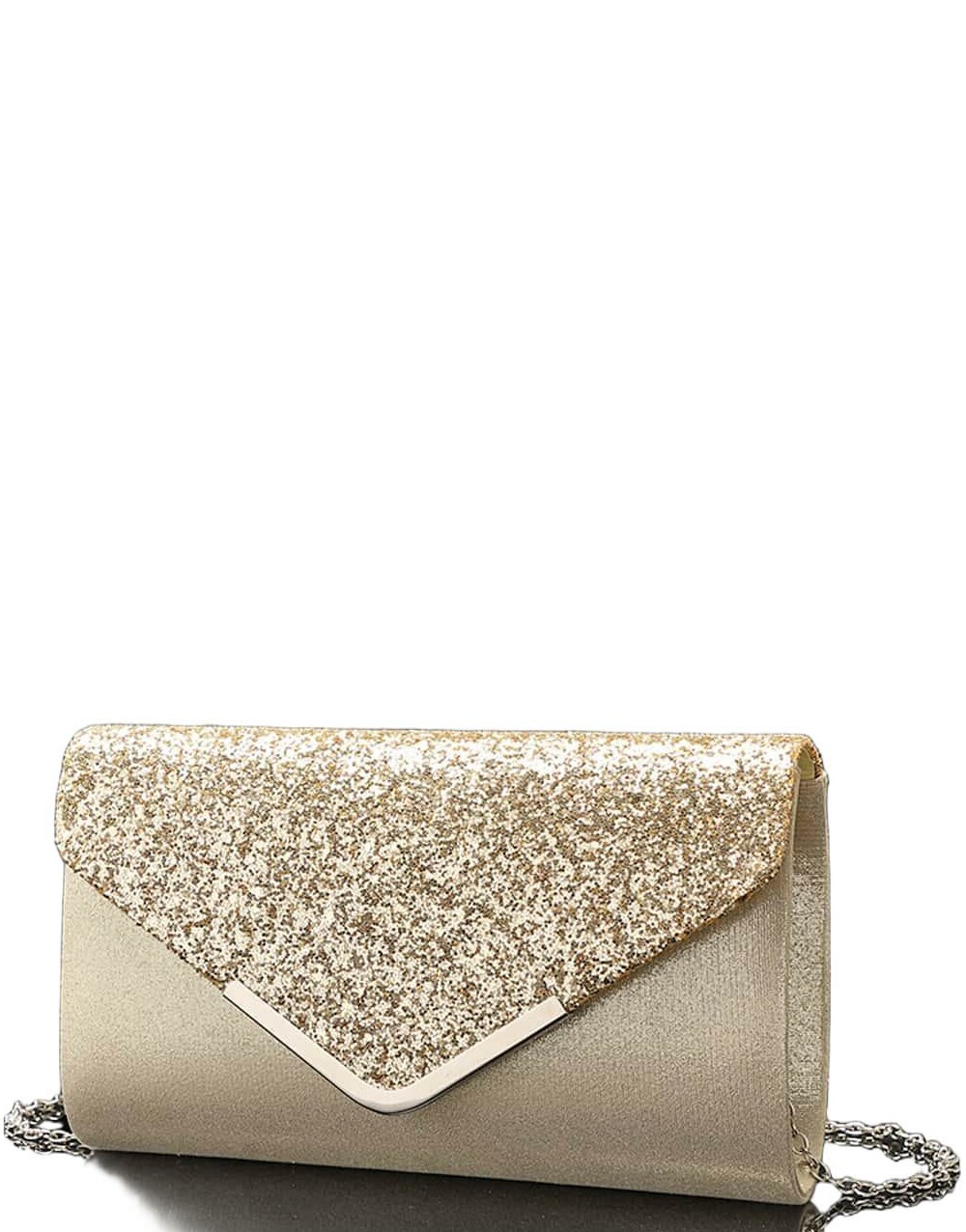SHEIN ZŁOTA TOREBKA ZDOBIENIE S07__25X15
