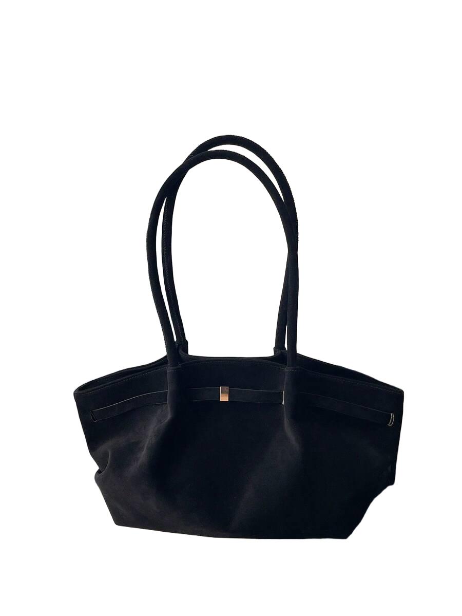 SHEIN CZARNA TOREBKA NA RAMIĘ S07__20X27CM