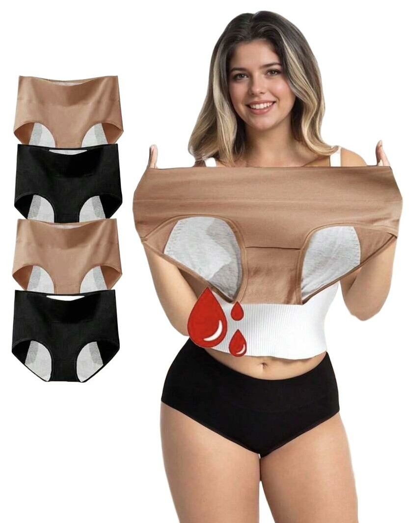 SHEIN MAJTKI MENSTRUACYJNE 3-PACK S09__XL