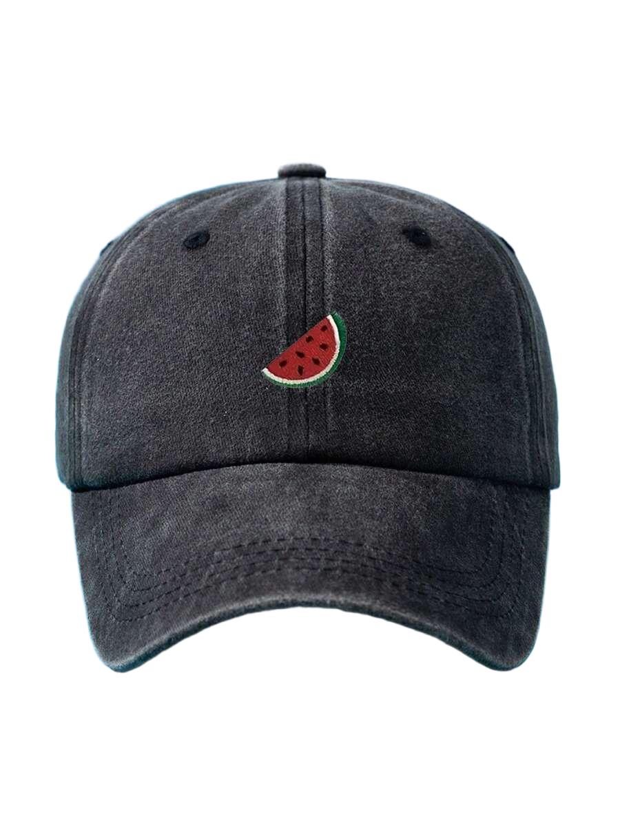 SHEIN CZARNA CZAPKA Z DASZKIEM S07__55/60