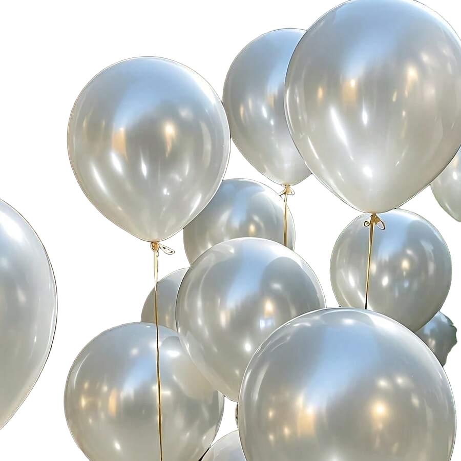 SHEIN BIAŁE BALONY 20-PACK S07