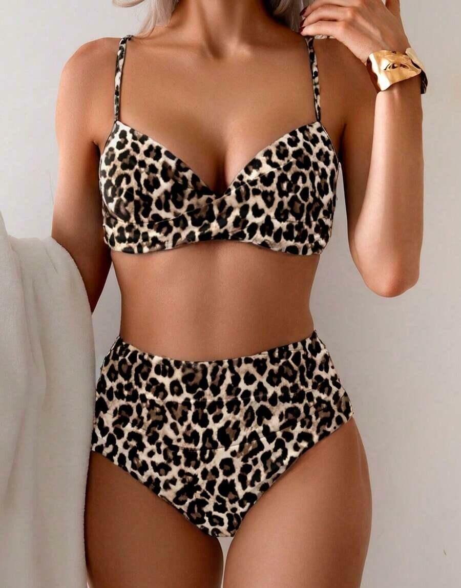 SHEIN DWUCZĘŚCIOWY STRÓJ KĄPIELOWY S09__XXL