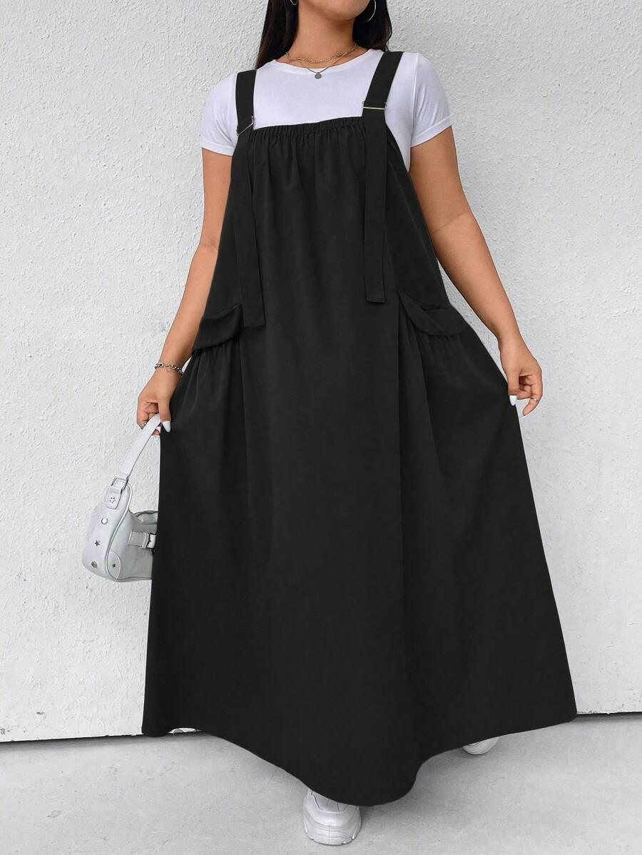 FLIRLA CZARNA MAXI SUKIENKA S06__48