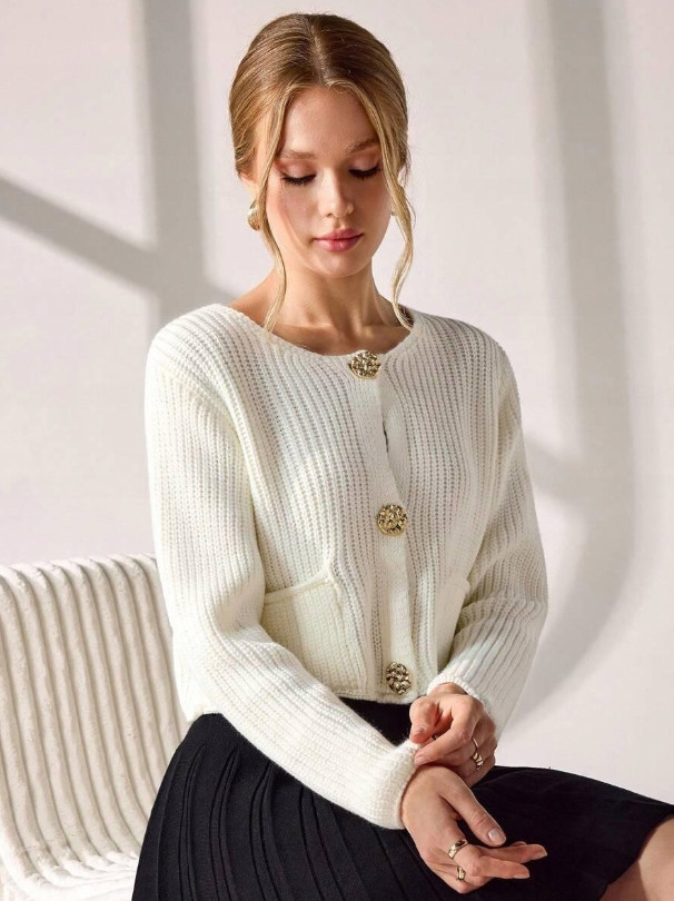 EURMUSE ROZPINANY SWETER GUZIKI PK01__M