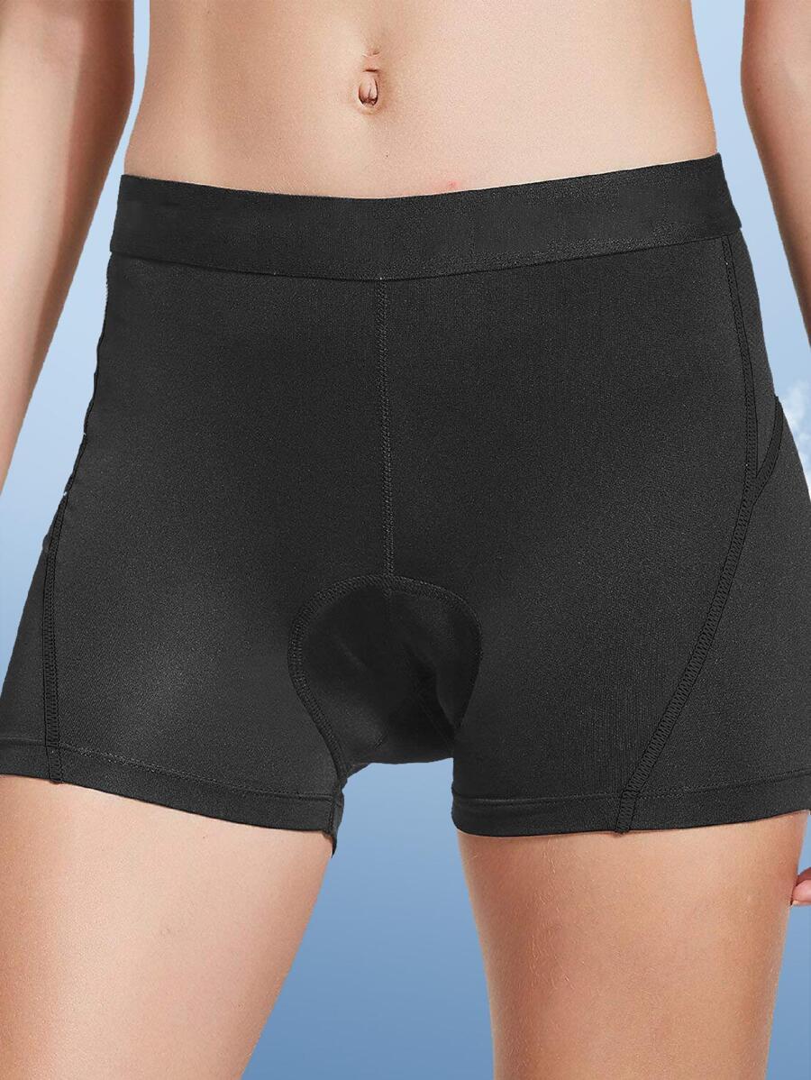 SHEIN CZARNE SPORTOWE SPODENKI S06__L