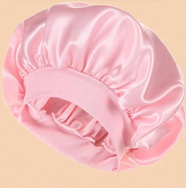 SHEIN RÓŻOWY CZEPEK NA WŁOSY S07__58CM