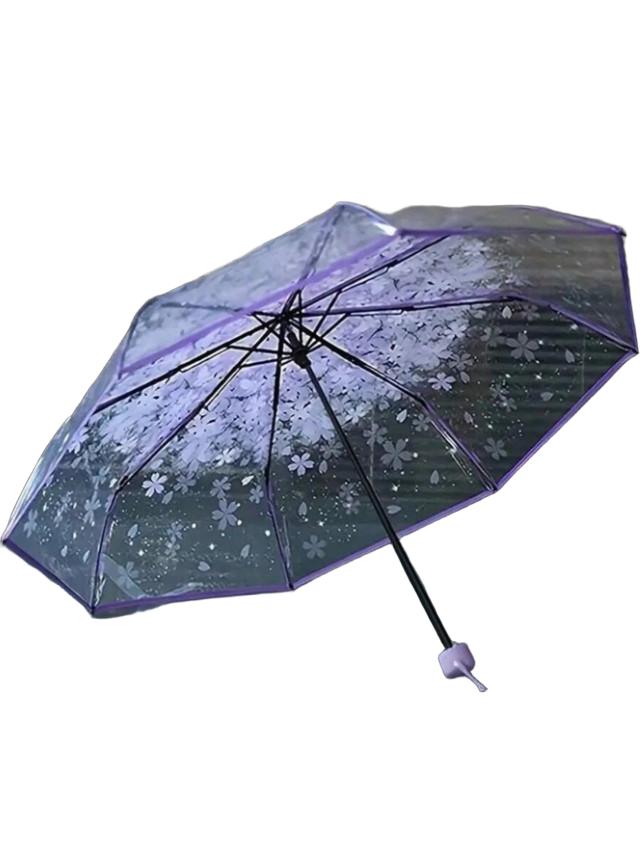 SHEIN FIOLETOWY PARASOL PRZECIWDESZCZOWY S07