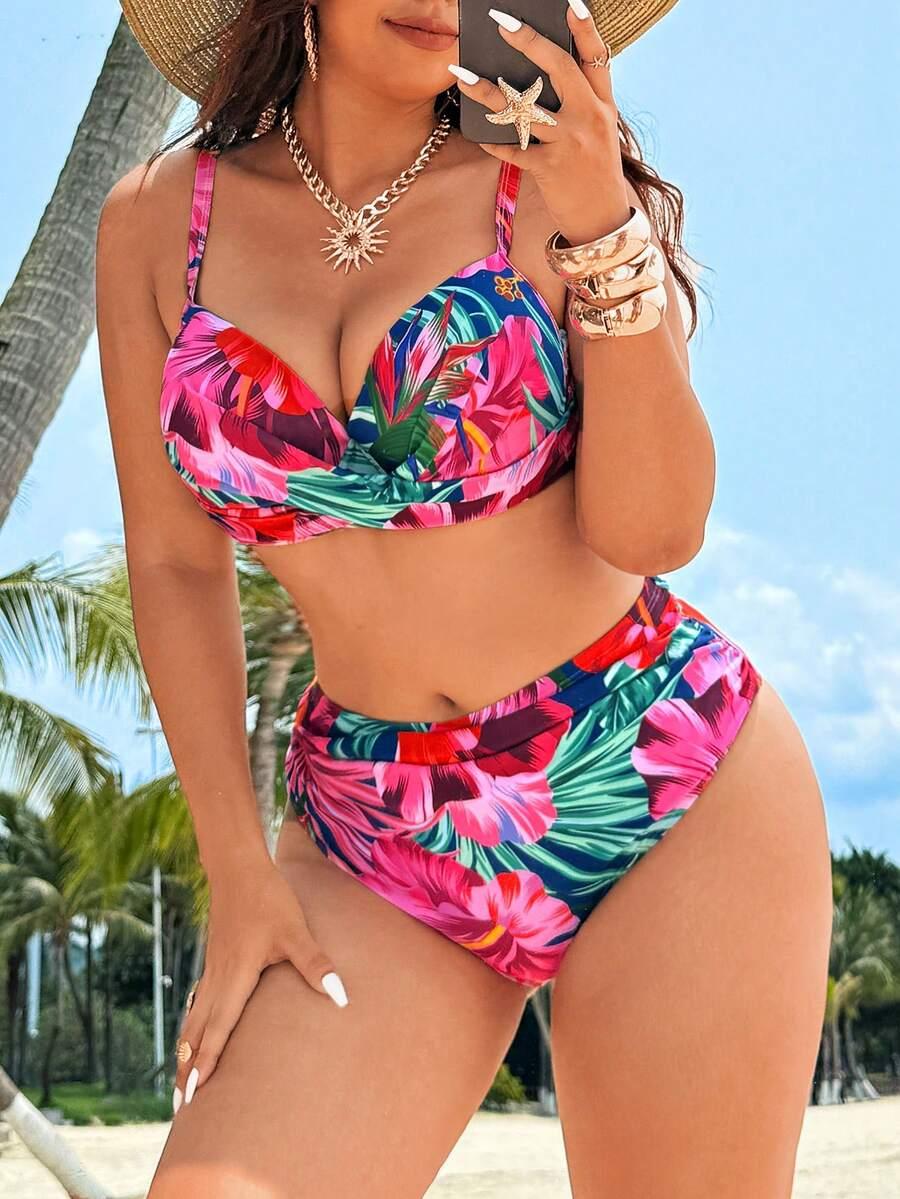 SWIM LUSHOIRE DWUCZĘŚCIOWY STRÓJ KĄPIELOWY PRINT S09__46