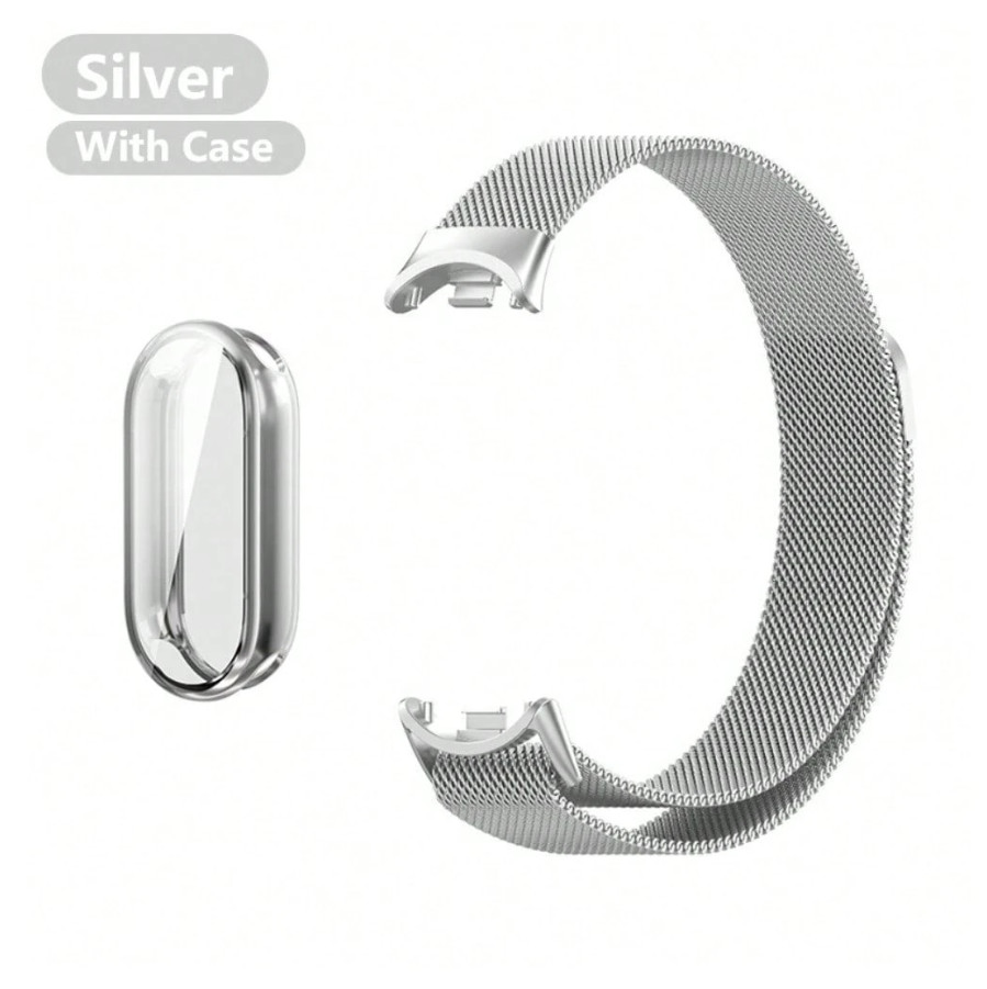 SHEIN METALOWY PASEK DO MI BAND 8 S07