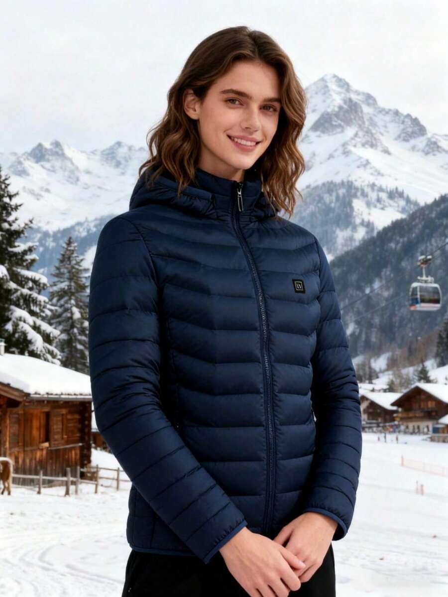 SHEIN PODGRZEWANA GRANATOWA KURTKA W01__XL