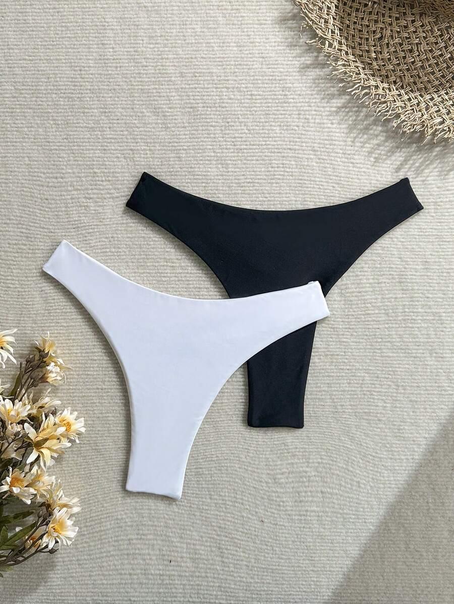 SWIM BASICS DÓŁ OD BIKINI 2PACK S09__M