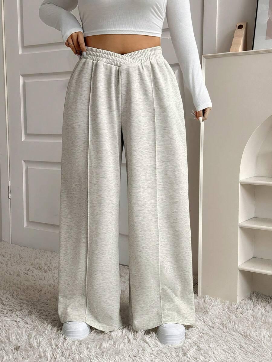 COVETEZ SZARE SPODNIE DRESOWE S06__48