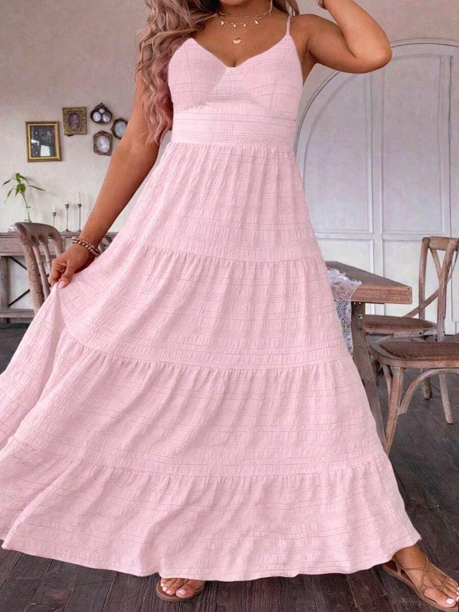 EMERY ROSE MAXI SUKIENKA ODKRYTE PLECY WIĄZANIE PK01__S