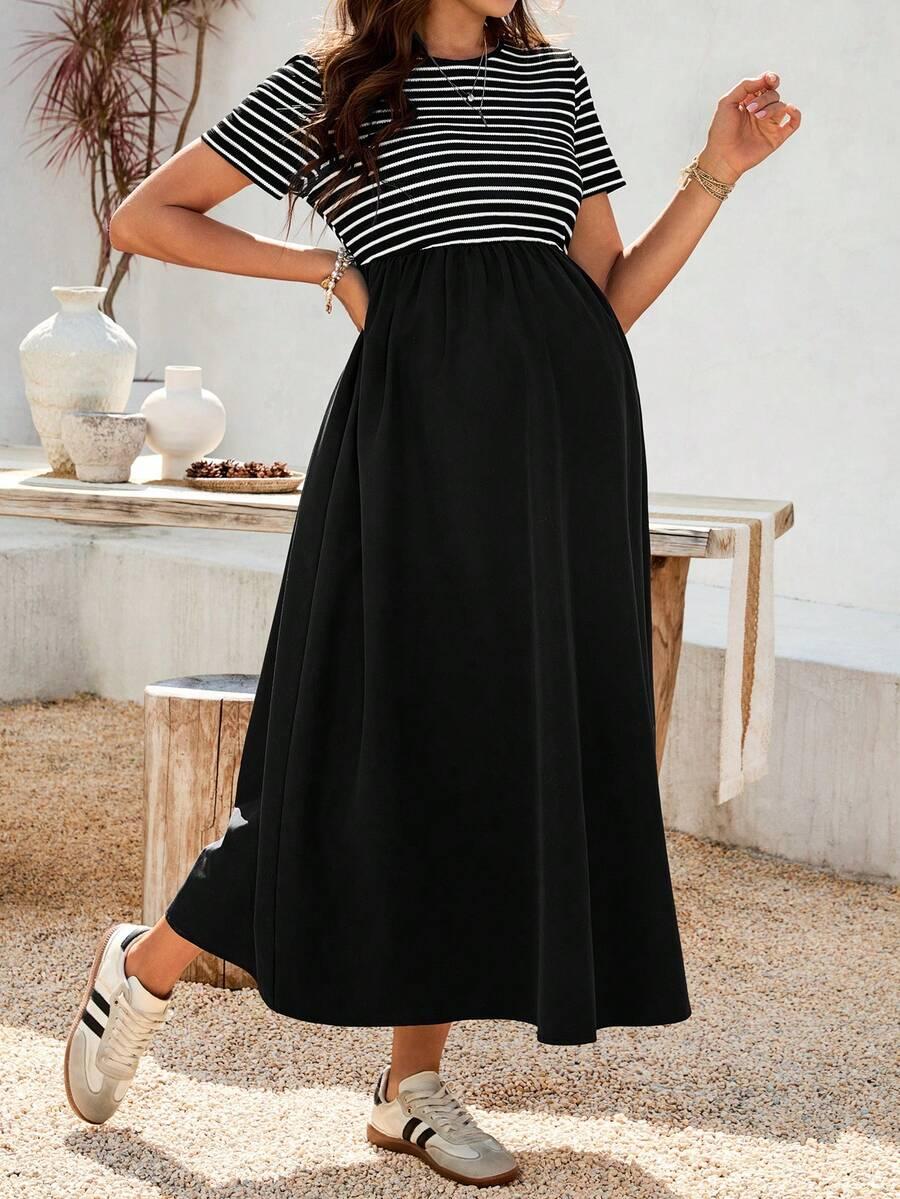 SHEIN MAXISUKINKA CIĄŻOWA S06__S