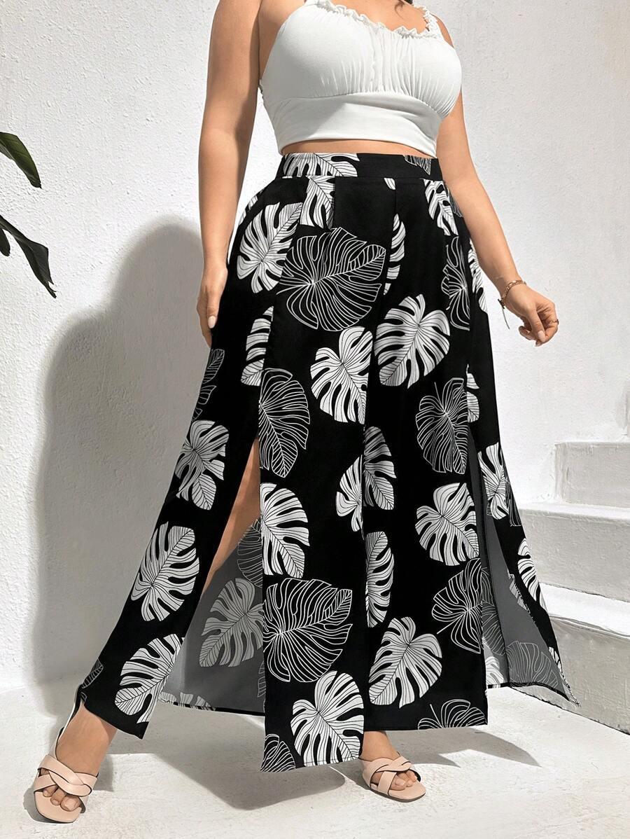 SHEIN SPODNIE CASUAL NADRUK S09__46