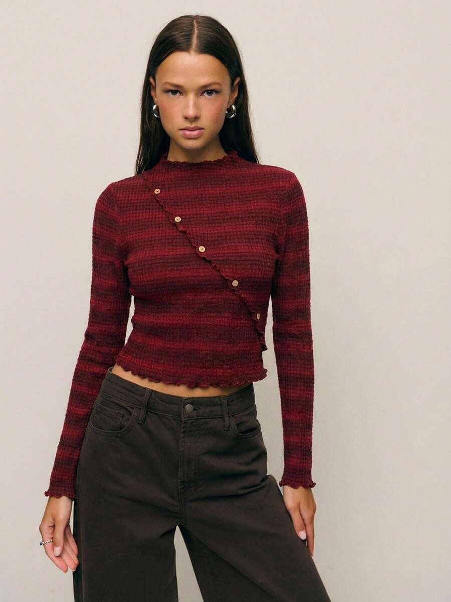 SHEIN BLUZA DŁUGI RĘKAW S06__S