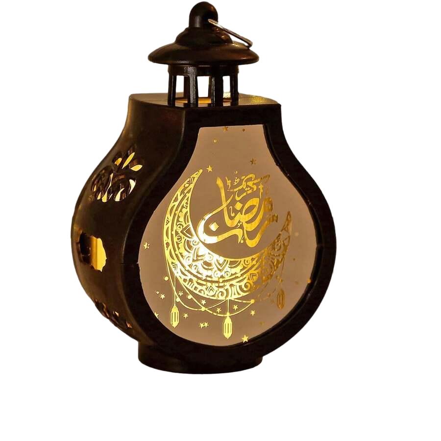 SHEIN LAMPION LED Z ŚWIECĄ NA BATERIE S07