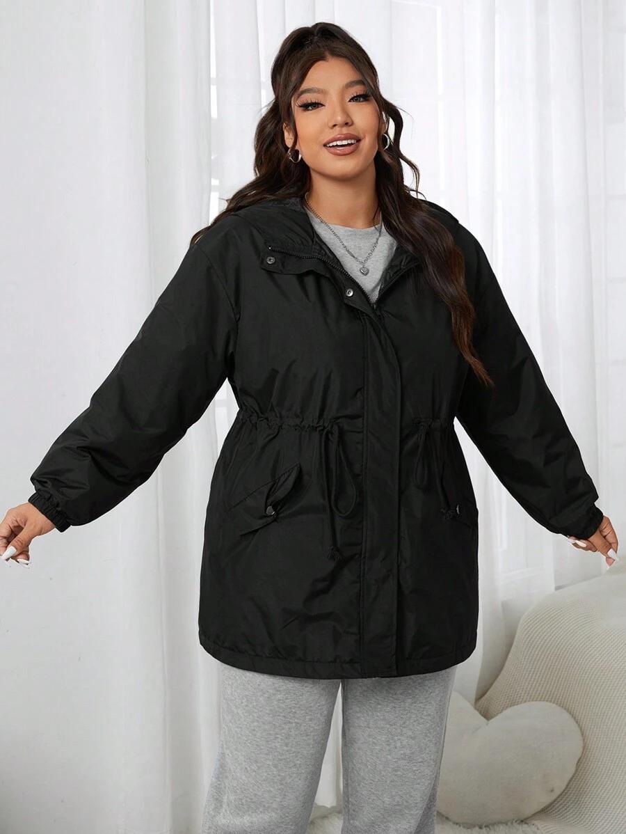 SHEIN CZARNA KURTKA KAPTUR W01__48