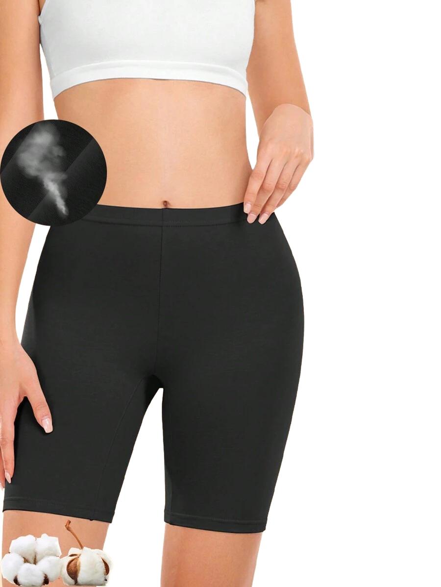 SHEIN CZARNE KRÓTKIE SPODENKI S06__M